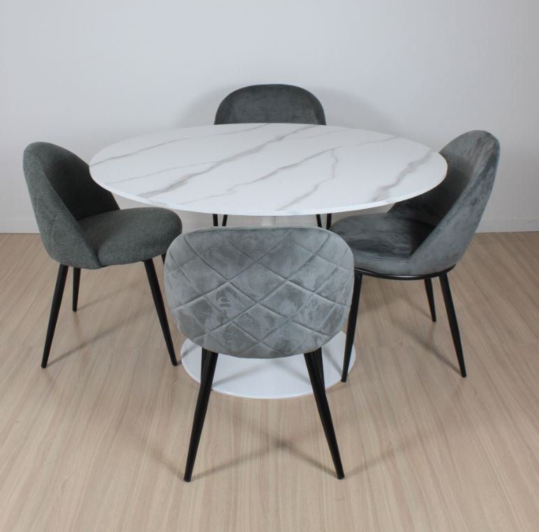 Mesa marmolada 120 cm - Imagen 2