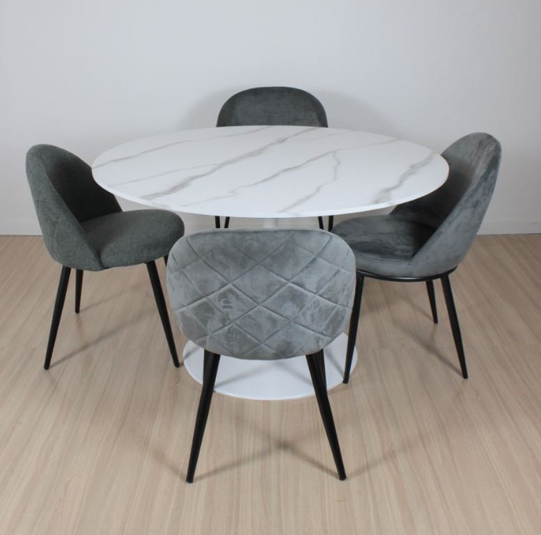 Mesa marmolada 120 cm - Imagen 4