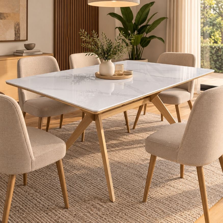 Mesa Lima 130cm blanca - Imagen 2