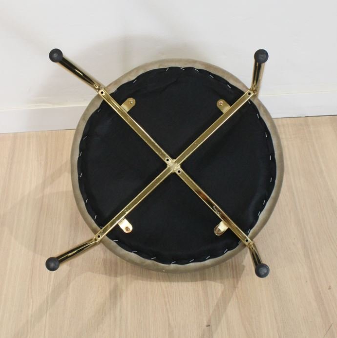 Set x4 Silla love Dorada Pana Vison - Imagen 7