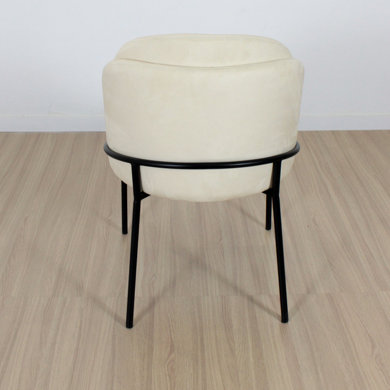 Set x2 Sillon Burgues Tela Pana Beige - Imagen 4