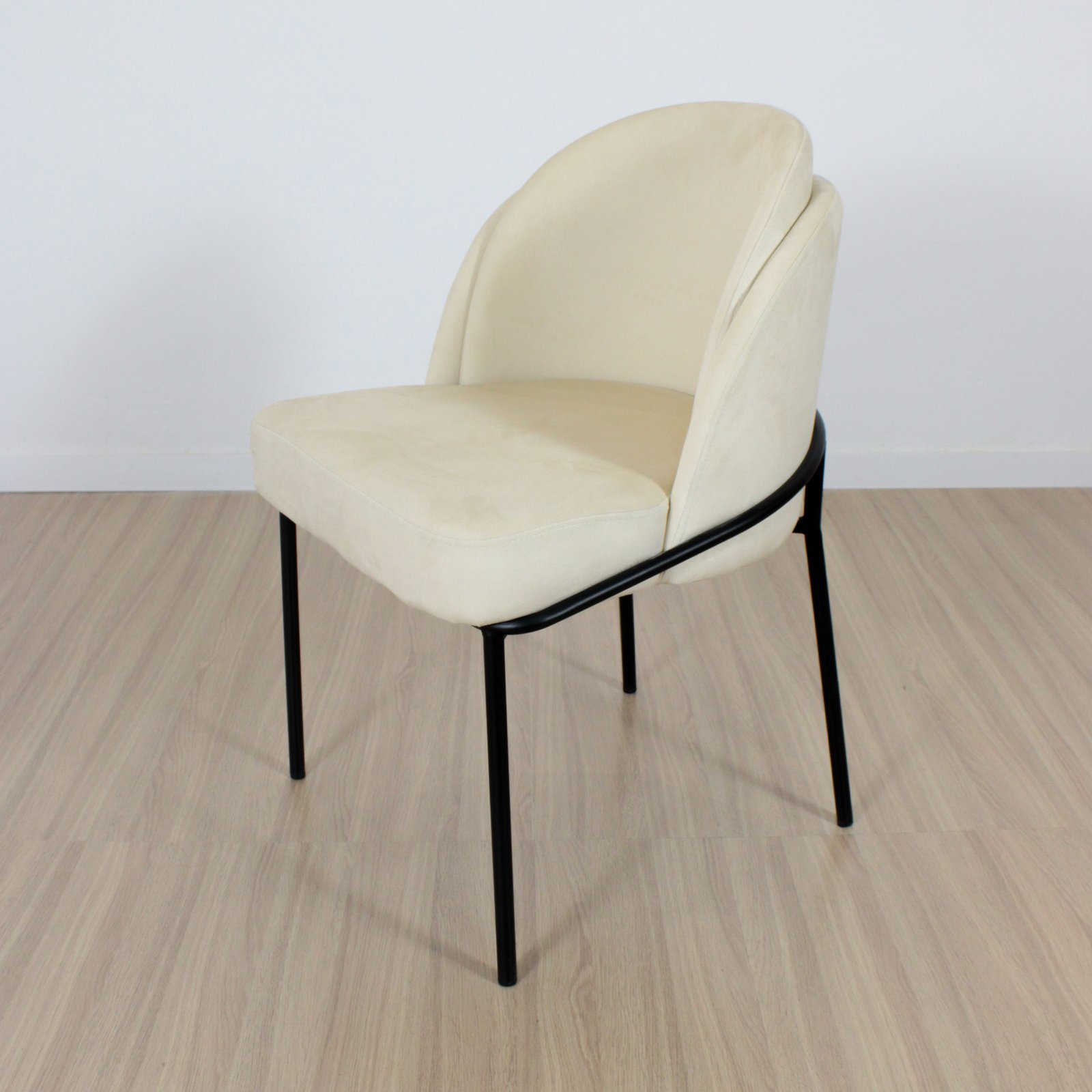 Set x2 Sillon Burgues Tela Pana Beige - Imagen 3