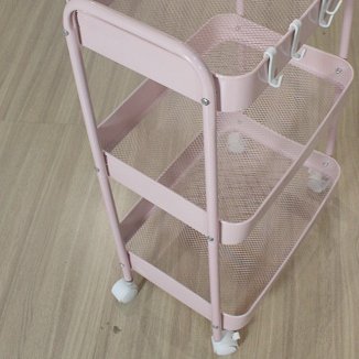 Carrito Organizador Robbie Rosa - Imagen 3