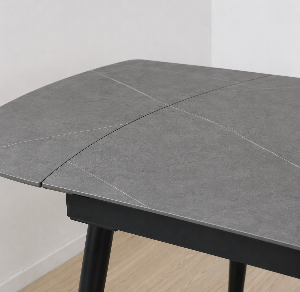 Mesa Elefante extensible 120/180 Cm Gris - Imagen 2