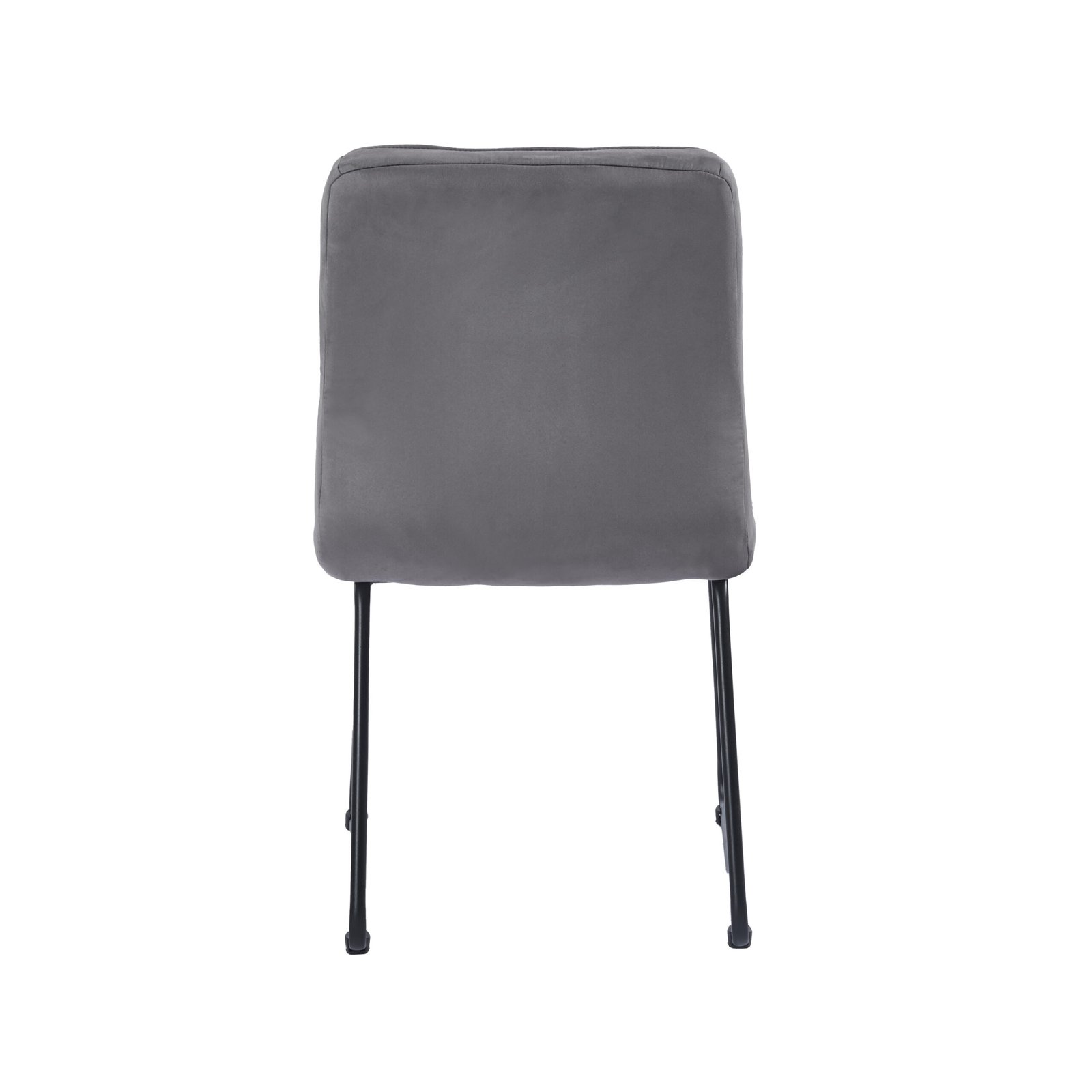 Set x4 Silla Barcelona Pana Gris - Imagen 4