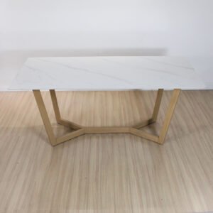 Mesa Atlantis Rectangular Neolith 180 Cm Blanca