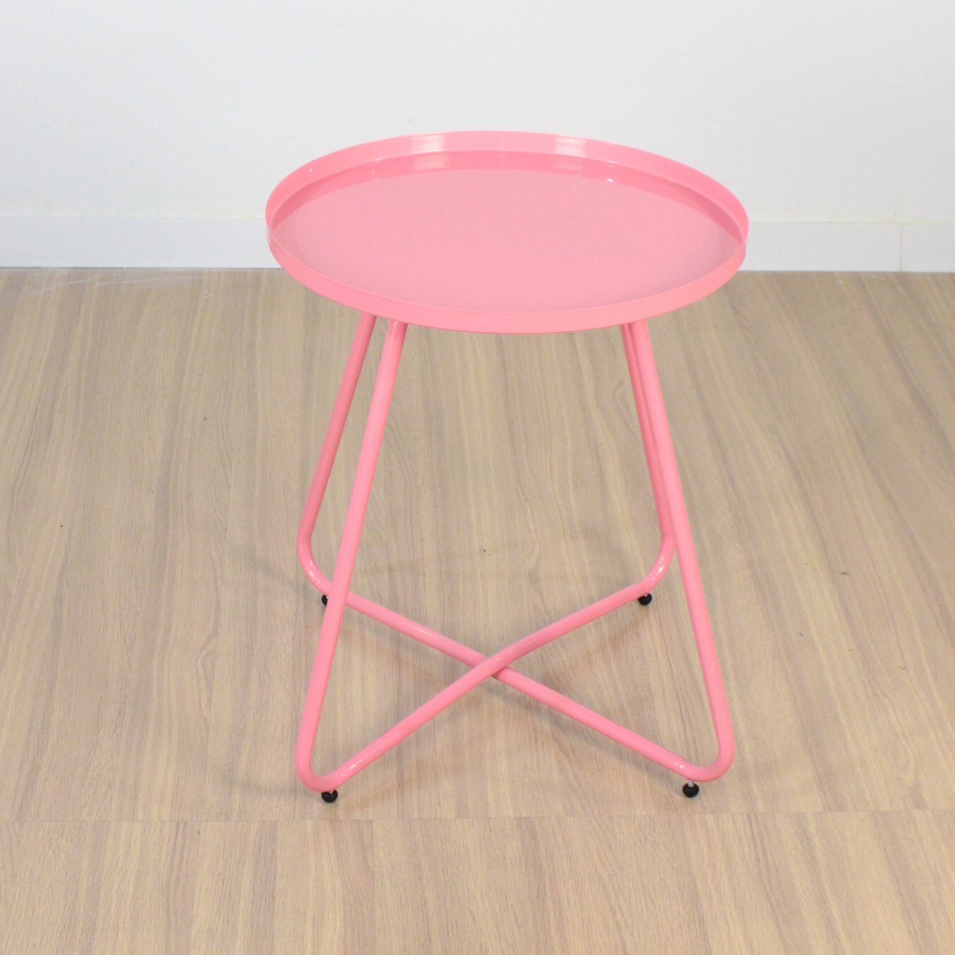 Mesa Ratona O Auxiliar Cuba Rosa - Imagen 2