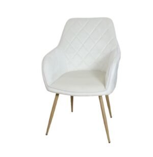 Set x2 Sillon Stella Tapizado Pana Natural