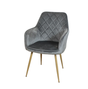 Set x2 Sillon Stella Tapizado Pana Gris