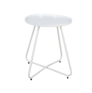 Mesa Ratona O Auxiliar Cuba Blanca