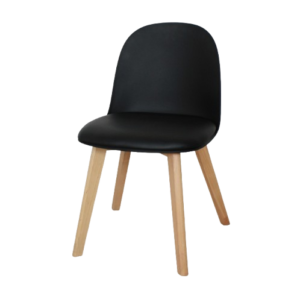 Set x4 Silla Belgica Negra