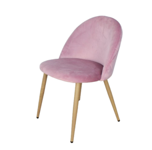 Set x4 Silla Marco Tapizada Rosa