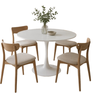 Mesa Saariner  80cm Blanca